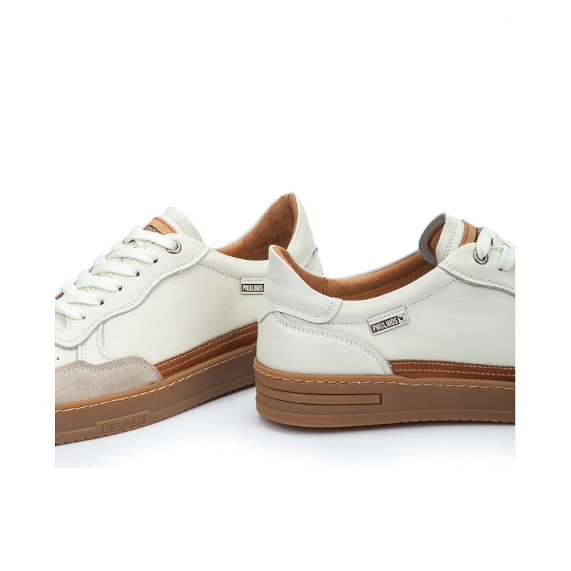 Deportivo con cordones para hombre Pikolinos XATIVA M1K beige