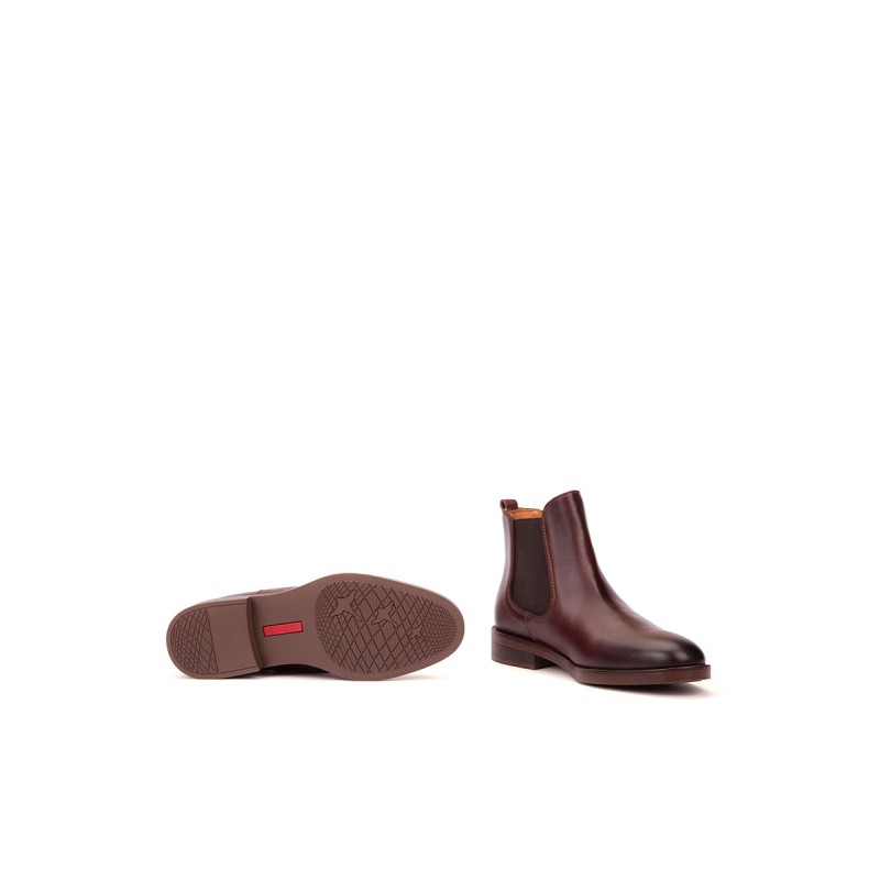 Botines planos Pikolinos PUERTOLLANO W3C marrón