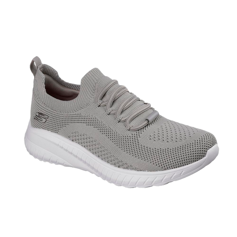 Sneakers Mujer Skechers Squad Chaos Sr Taupe