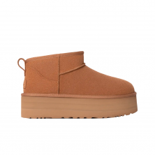 Botines Planos Mujer Ugg W Classic Ultra Mini Cuero