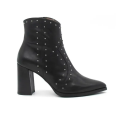 Botines de tacón Mujer Wonders 5431 Negro