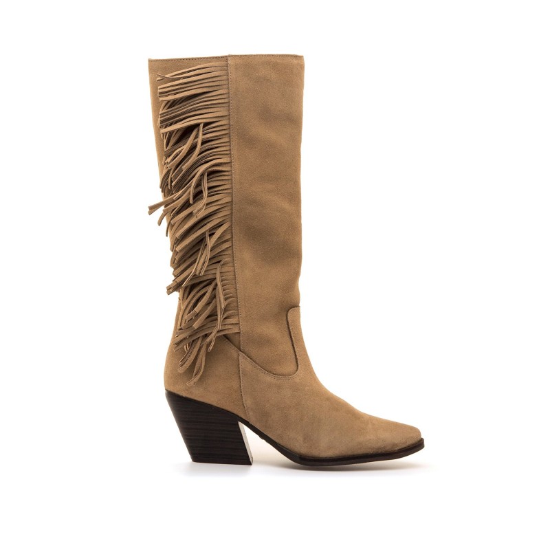 Botas Casual de Mujer MTNG MISSOURI Beige 61597