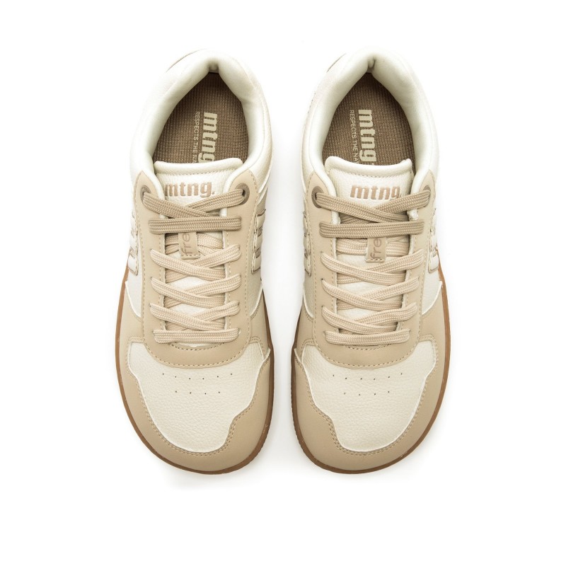 deportivas Casual de Mujer MTNG FREE-ARIA Beige 61749