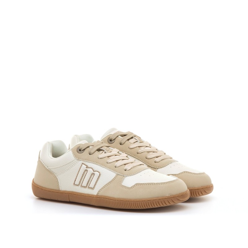 deportivas Casual de Mujer MTNG FREE-ARIA Beige 61749