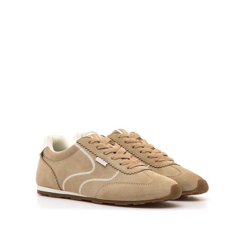 deportivas Casual de Mujer MTNG JANET Beige 61766