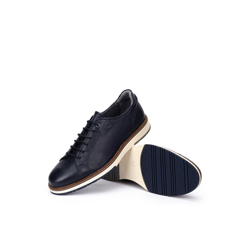 Zapatos cordones Martinelli FULTON C003 azul