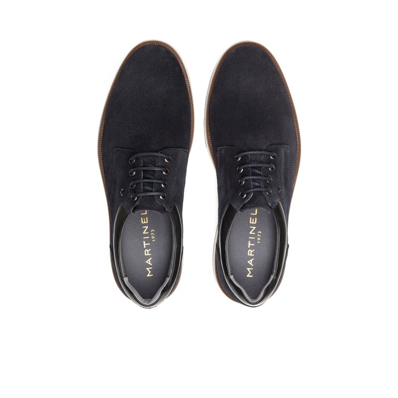 Zapatos cordones Martinelli FULTON C003 azul