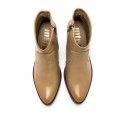 Botines Casual de Mujer MTNG TIJUANA Beige 61727