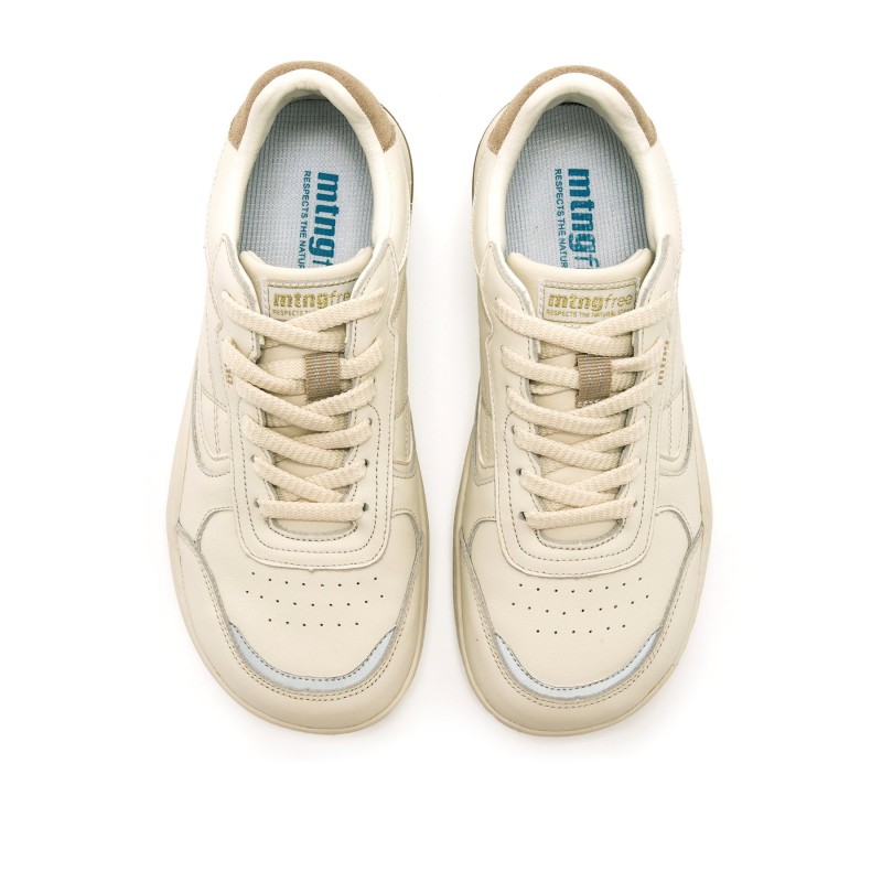deportivas Casual de Mujer MTNG FREE-ORBIT Beige 62016