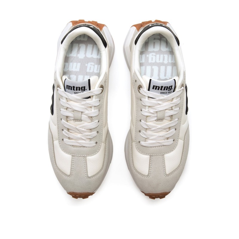 deportivas Casual de Mujer MTNG ZINC Blanco 61746