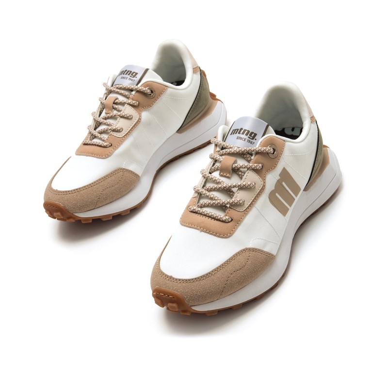 deportivas Casual de Mujer MTNG ZINC Blanco 61744