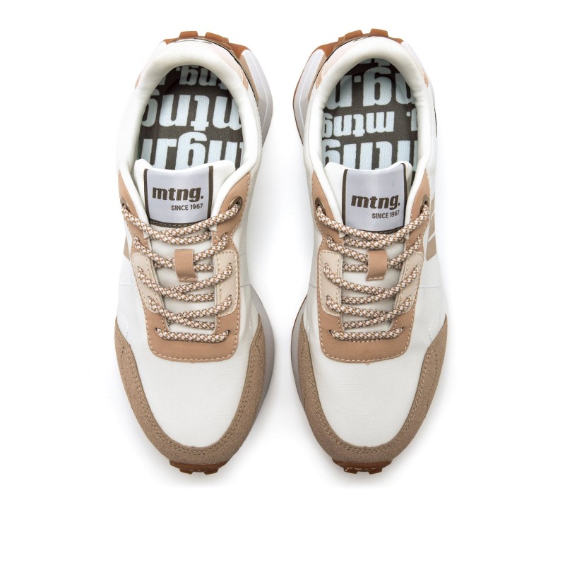 deportivas Casual de Mujer MTNG ZINC Blanco 61744