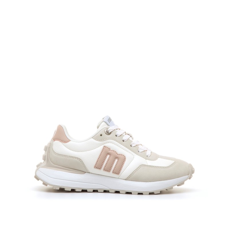 deportivas Casual de Mujer MTNG ZINC Beige 61747