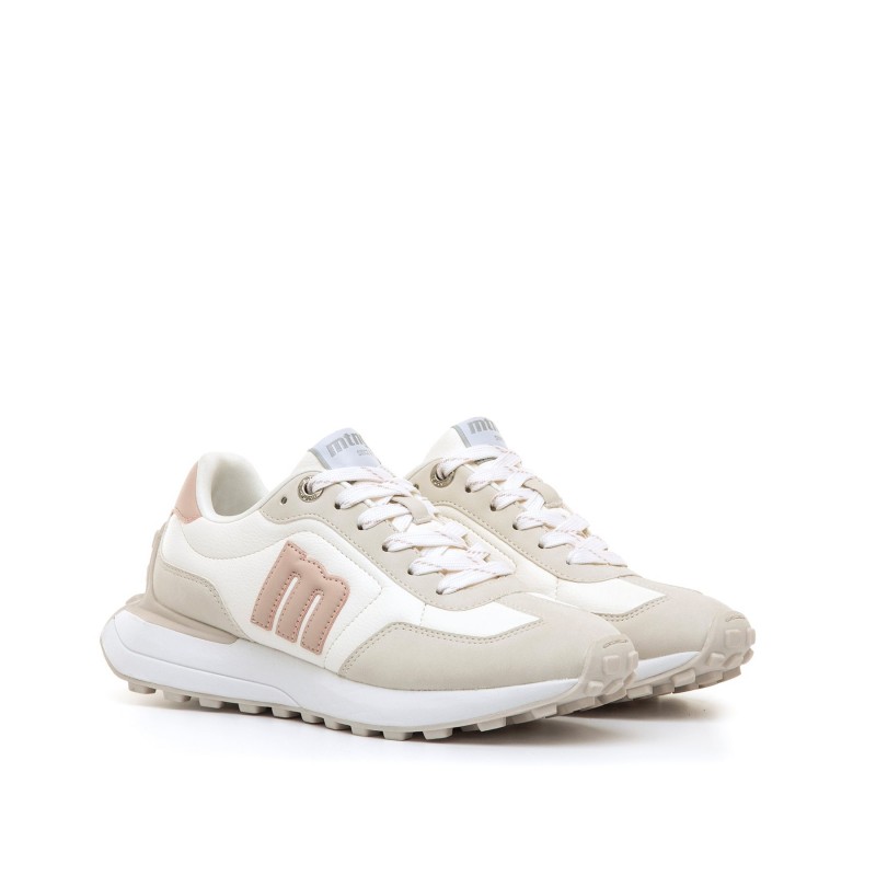 deportivas Casual de Mujer MTNG ZINC Beige 61747