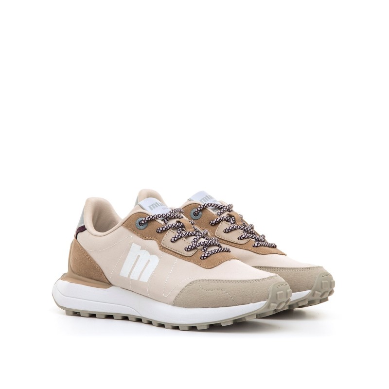 deportivas Casual de Mujer MTNG ZINC Beige 61743