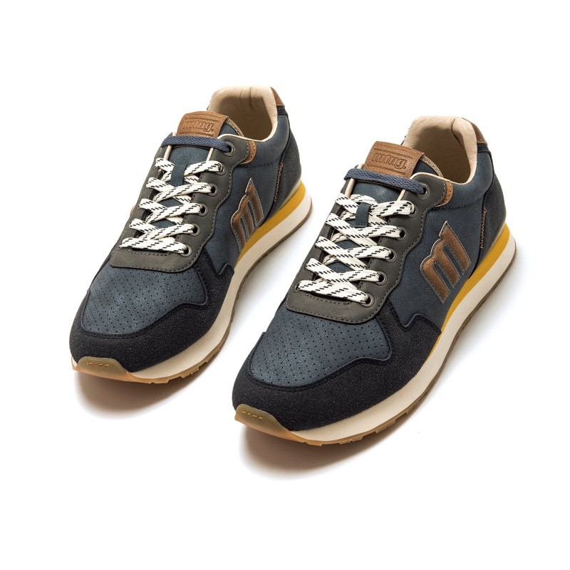 deportivas Casual de Hombre MTNG PORLAND Azul 61786