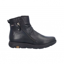 Botines Planos Mujer Nature Shoes N154 Negro