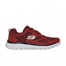 Sneakers Hombre Skechers Agoura Burdeos