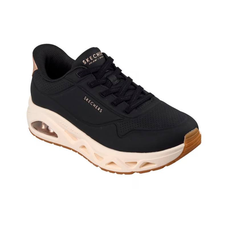 Sneakers Mujer Skechers Uno Glide-step - Glide On Air Negro