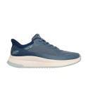 Sneakers Mujer Skechers Bobs Squad 4 - Staple Look Azul