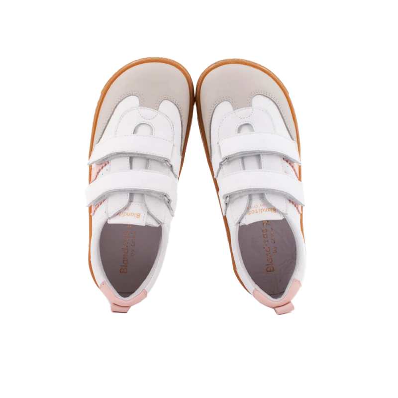 Barefoot Niño Blanditos delfin Blanco-rosa