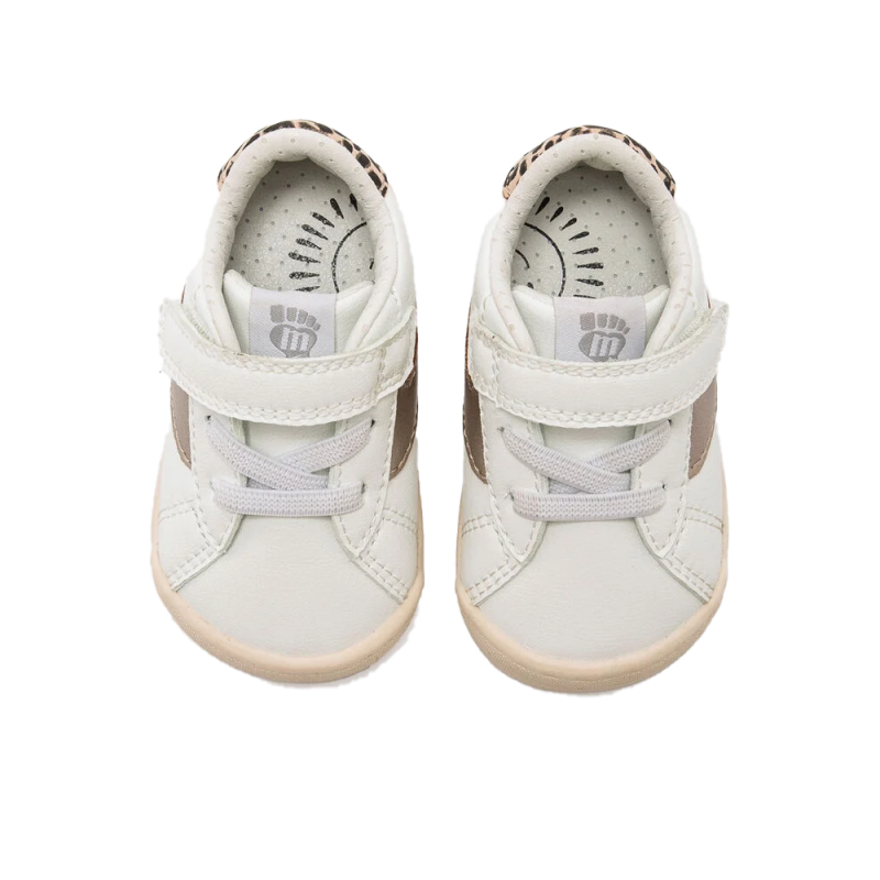 Barefoot Niño Mustang 49304 Blanco-rosa