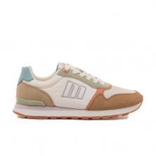 Sneakers Mujer Mustang 60909 Blanco-beig