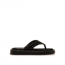 Sandalias Casual de Mujer MTNG MABY Negro 62532