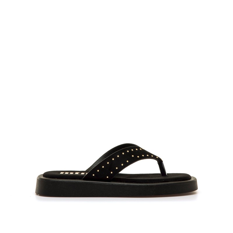 Sandalias Casual de Mujer MTNG MABY Negro 62532