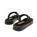 Sandalias Casual de Mujer MTNG MABY Negro 62532