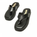 Sandalias Casual de Mujer MTNG MABY Negro 62456