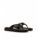 Sandalias Casual de Mujer MTNG MABY Negro 62456