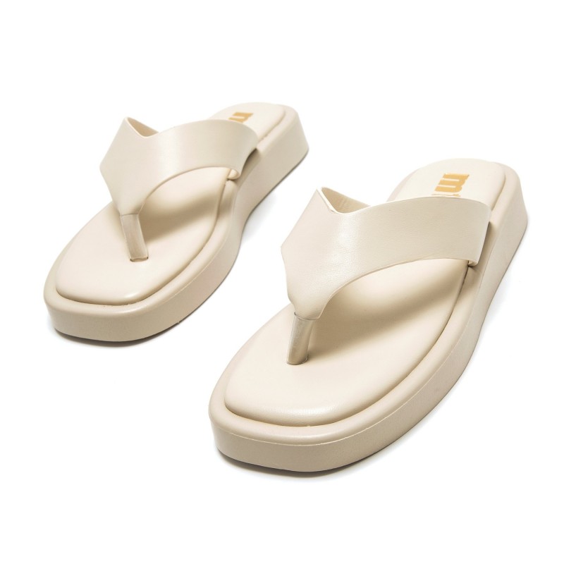 Sandalias Casual de Mujer MTNG MABY Beige 62531