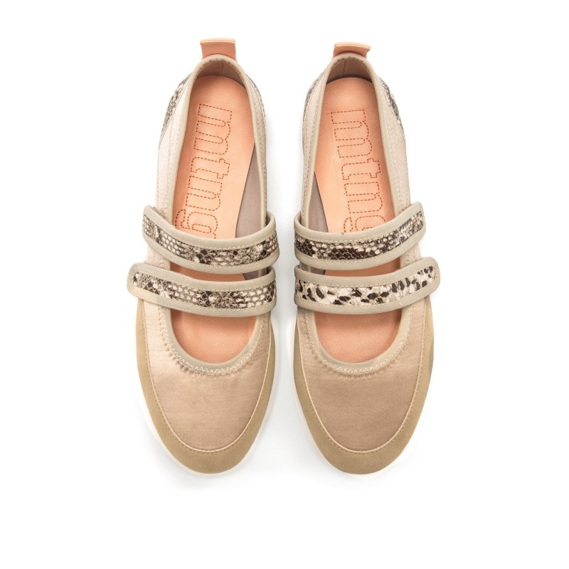 Zapatos Casual de Mujer MTNG AMIRE Beige 62202