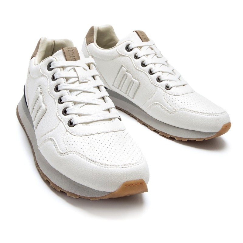 deportivas Casual de Hombre MTNG PORLAND Blanco 62487