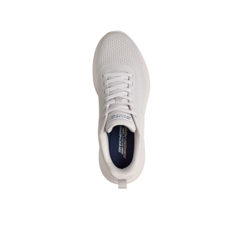 Sneakers Hombre Skechers Bobs Moda Flex Gris