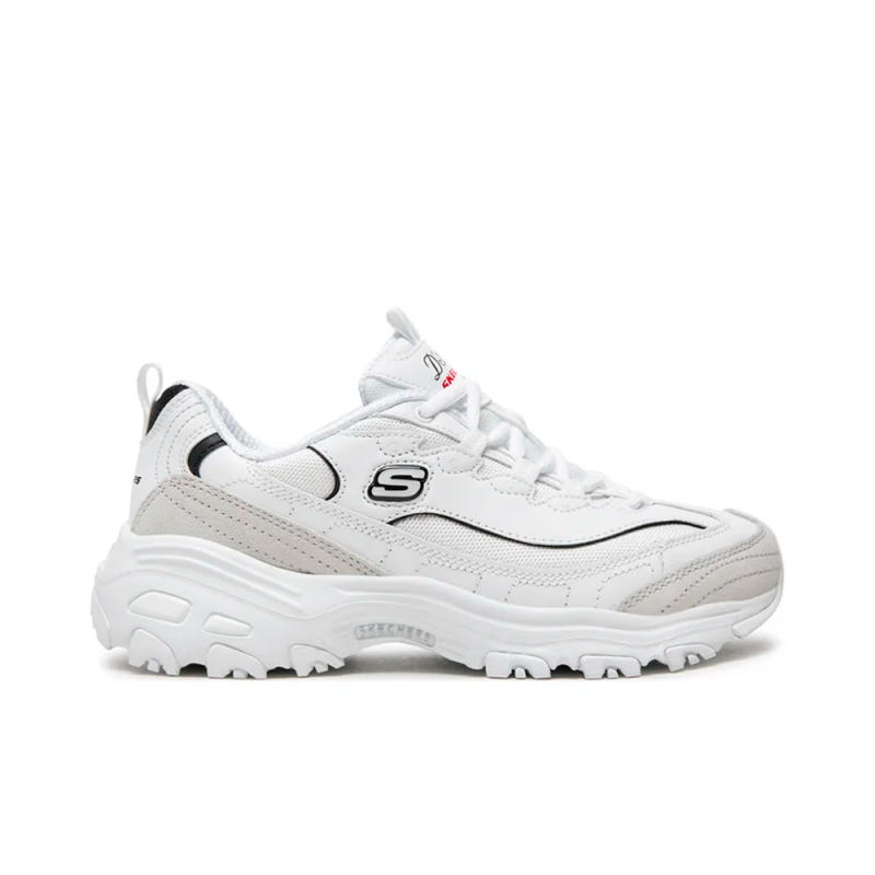 Sneakers Mujer Skechers D'lites - New Heat Blanco