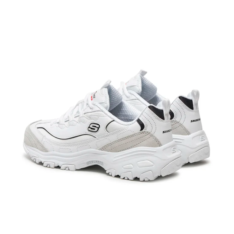 Sneakers Mujer Skechers D'lites - New Heat Blanco