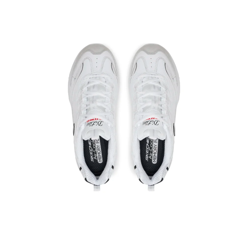 Sneakers Mujer Skechers D'lites - New Heat Blanco