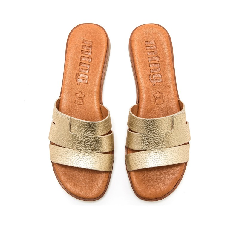 Sandalias Casual de Mujer MTNG ALYSA Oro 62661