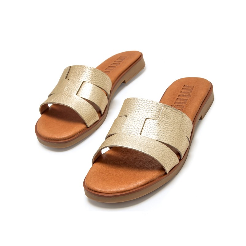 Sandalias Casual de Mujer MTNG ALYSA Oro 62661