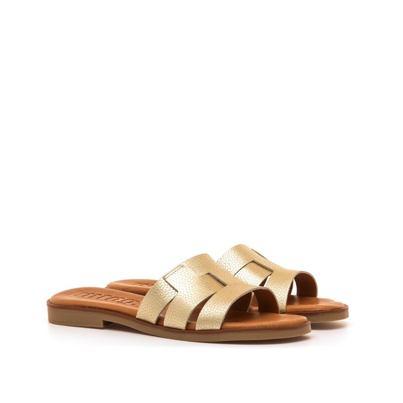 Sandalias Casual de Mujer MTNG ALYSA Oro 62661