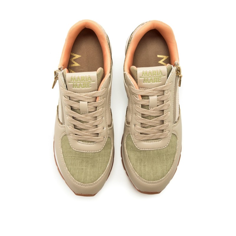 deportivas Casual de Mujer MARIAMARE 68663 Beige 62448