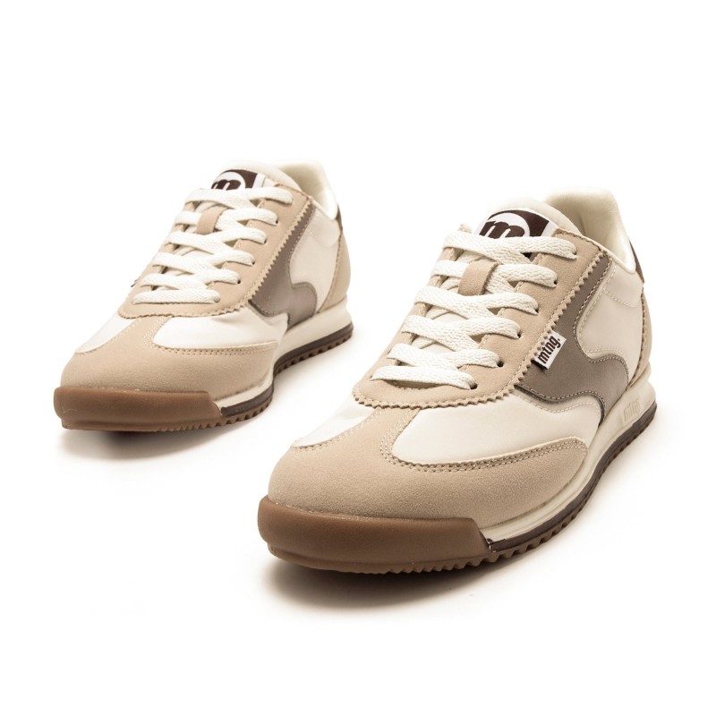 deportivas Casual de Mujer MTNG OLYMPIC Beige 62465