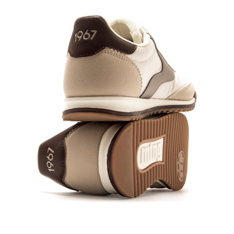deportivas Casual de Mujer MTNG OLYMPIC Beige 62465