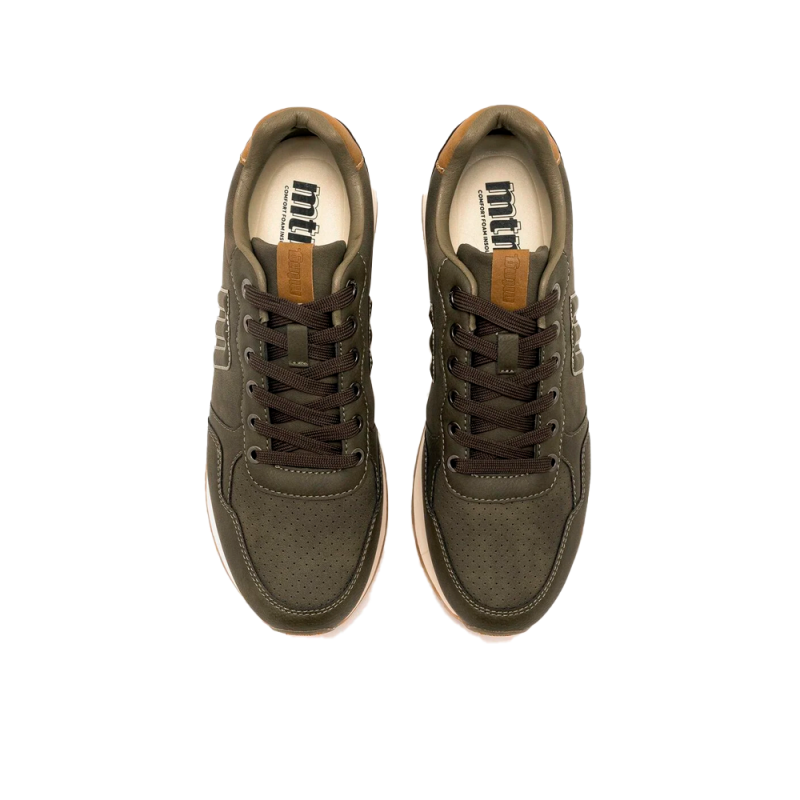 Sneakers Hombre Mustang 84755 Kaki