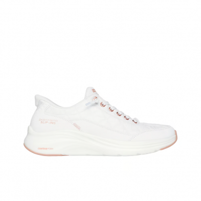 Sneakers Mujer Skechers Contour Foam - Cozy Fit Golder Blanco