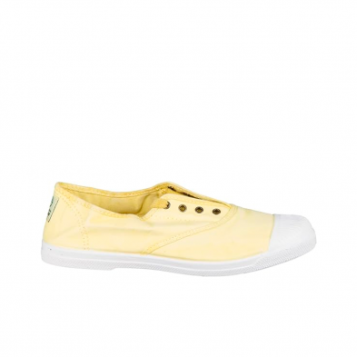 Zapatillas Lona Mujer Natural World 102e Amarillo