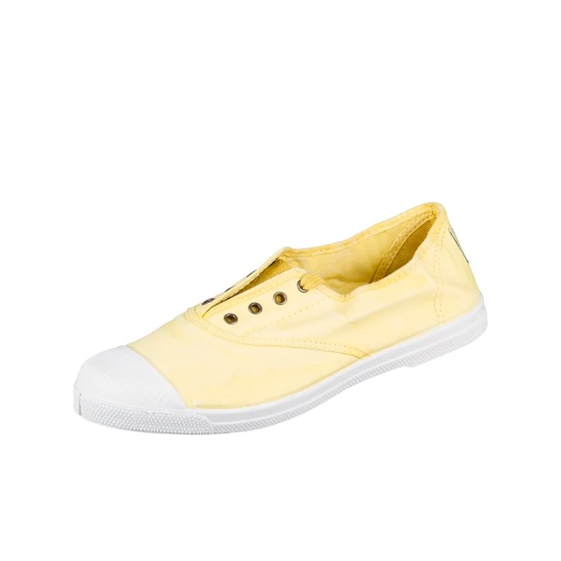 Zapatillas Lona Mujer Natural World 102e Amarillo