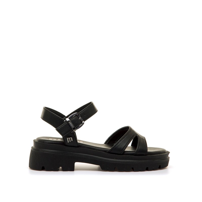 Sandalias Casual de Mujer MTNG ZURI Negro 62684